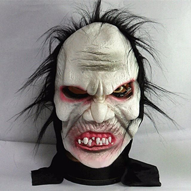 Halloween Zombie Maske – Gruselige Horror-Gesichtsmaske aus Latex
