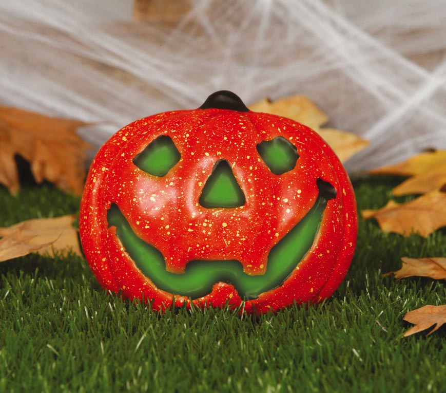 Halloween Kürbis Dekoration „Scary“ – Gruseliger Deko-Kürbis für Herbst & Halloween