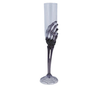 Halloween-Partyglas mit Skeletthand