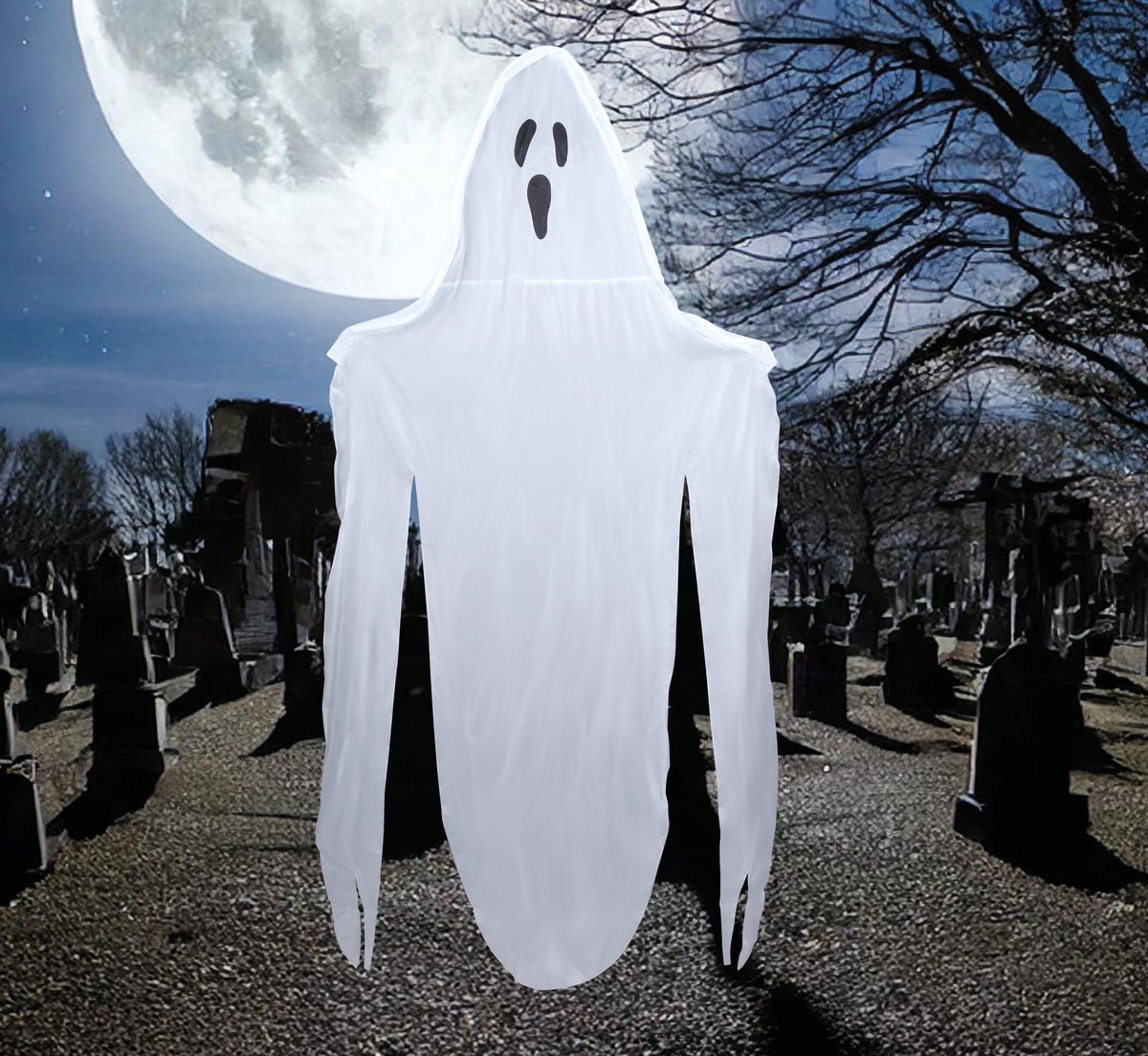 Hänge-Gespenst, 200 cm – Halloween-Deko