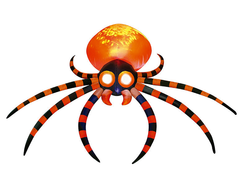 Große Halloween-Spinne – Deko für Haus & Garten