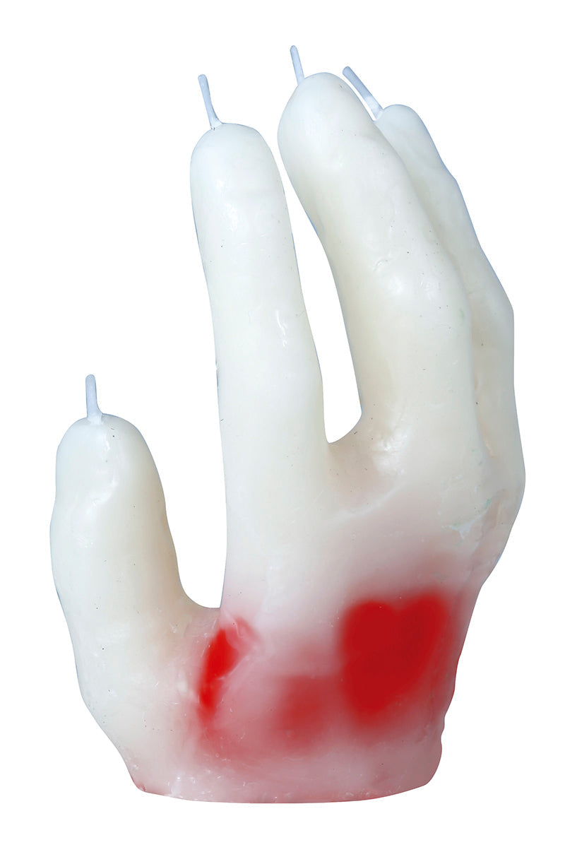 Hand-Kerze – Halloween-Skulptur