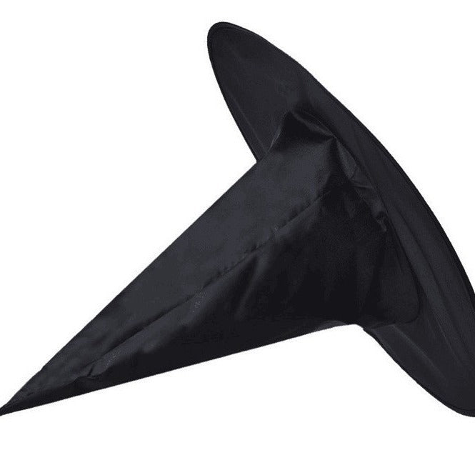 Halloween Zaubererhut Schwarz – Hexen- & Magierhut für Kinder und Erwachsene