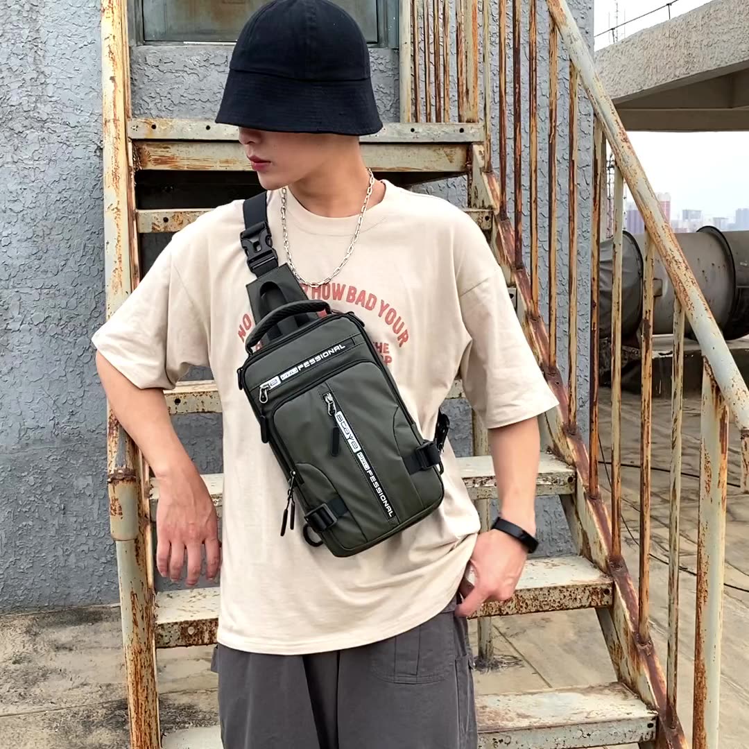 Cubiro - Multifunktionaler Rucksack für Schulter und Brust