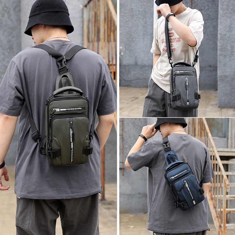 Cubiro - Multifunktionaler Rucksack für Schulter und Brust