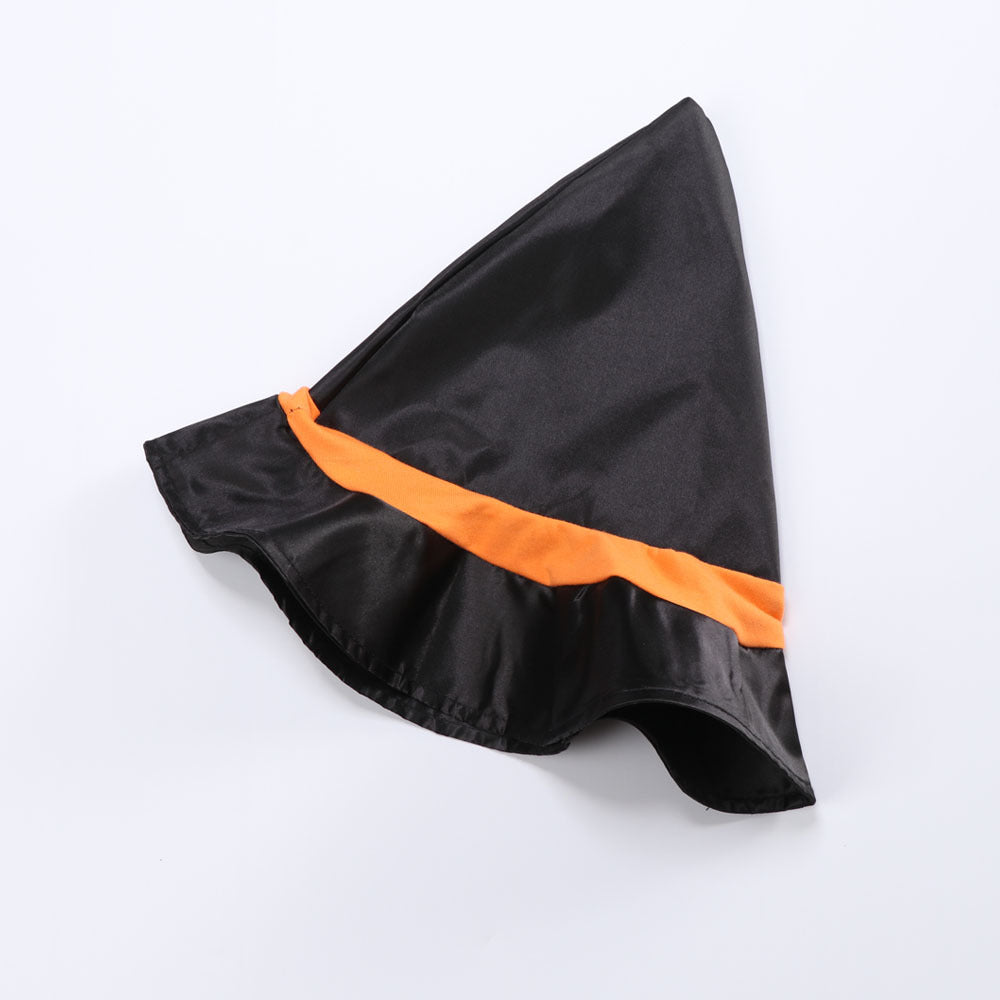 Baby Halloween Kürbis-Kostüm – 3-teiliges Set mit Zaubererhut