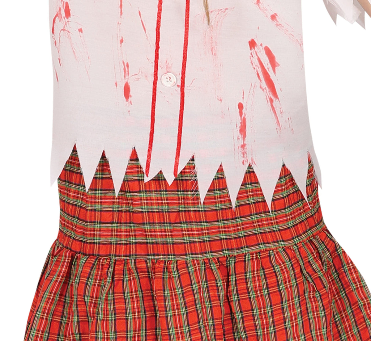 Zombie Halloween Schuloutfit Gruselig
