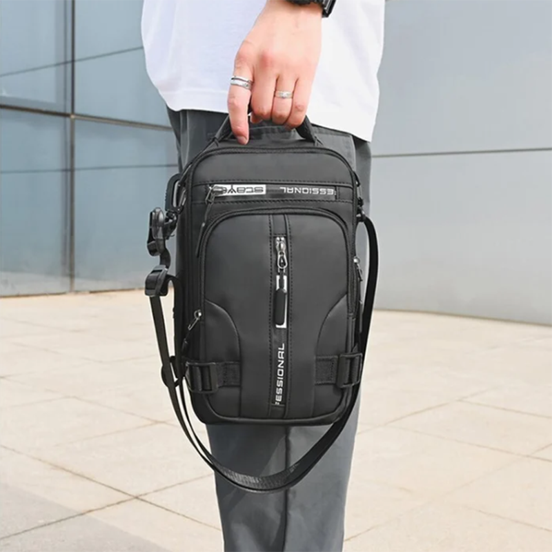 Cubiro - Multifunktionaler Rucksack für Schulter und Brust