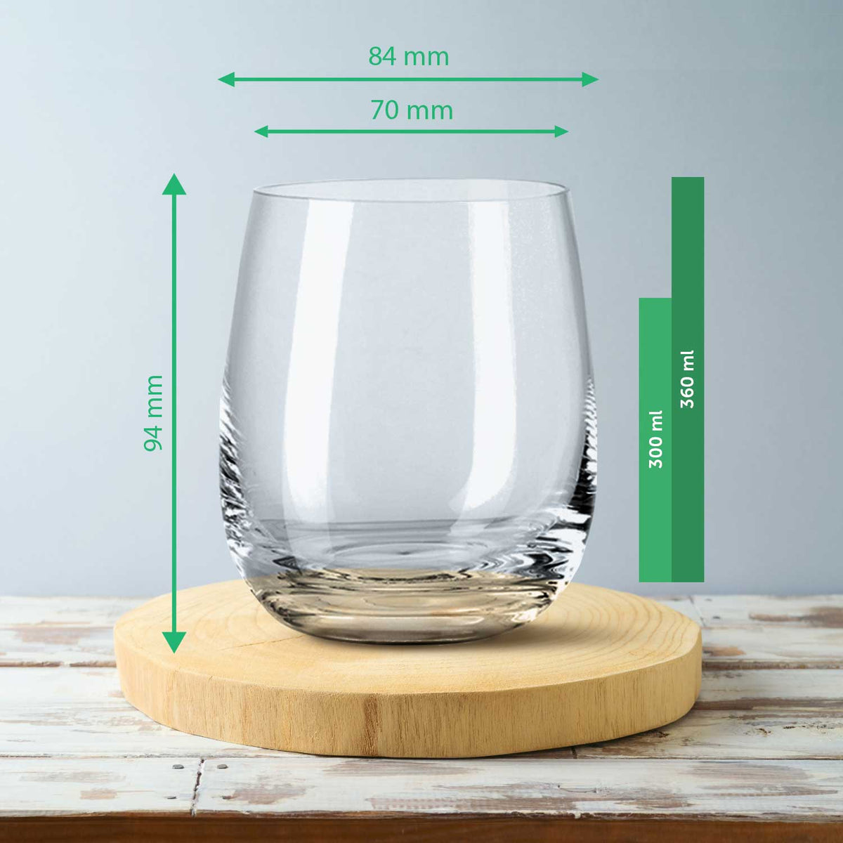 Teelicht mit Gravur - Weihnachtsdeko - Frohe Weihnachten Ast - Personalisiert mit Name