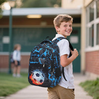 LEDAOU Schulrucksack Junge Teenager Kinder Juvenile Mädchen Daypack Mädchen Freizeitrucksack Backpack