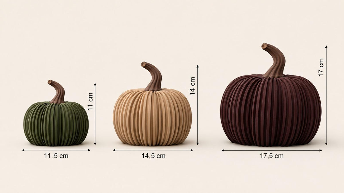 3DPlantify Kürbis Deko Modern Herbst Halloween 3D-Druck